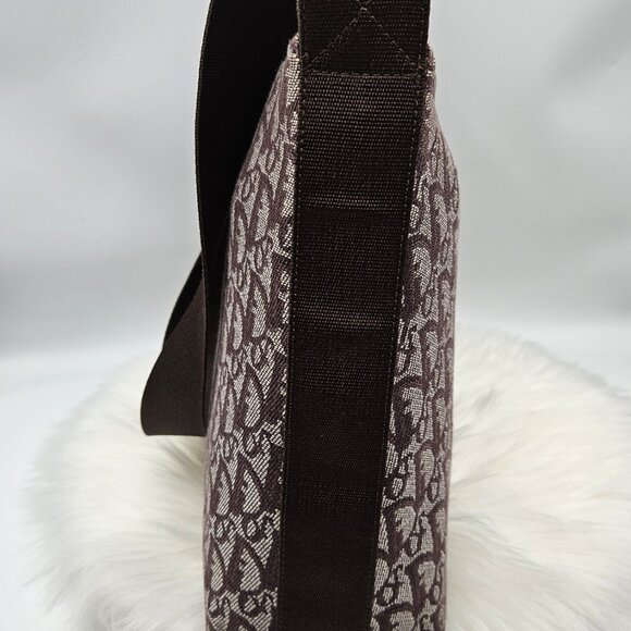 Dior Brown Oblique Canvas Messenger Bag - Picture 5 of 17